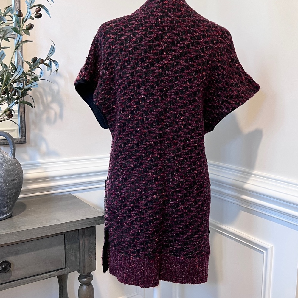 Anthropologie Curio Color Block Button /Snap Fron… - image 3